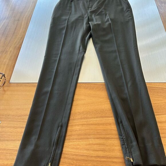 TOM FORD brown wool dress trousers in size 42 - Picture 9 of 12